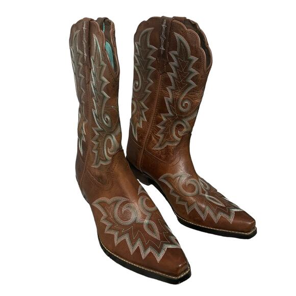 Durango Shoes - CRUSH BY DURANGO WOMEN’S GOLDEN BROWN WESTERN BOOT Size 11 Rodeo